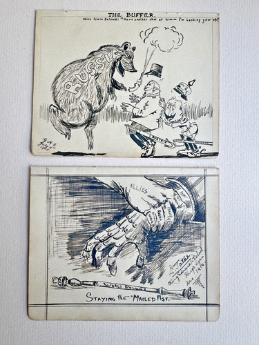 Ww1 original pen - 2, x