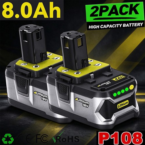 Pack 0ah for ryobi 18v - pack,