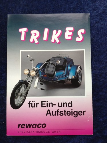 Rewaco trikes brochure - trikes,