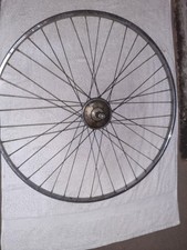 BH Racelite large flange Vintage bicycle hub Dunlop rim 27x1 1/4