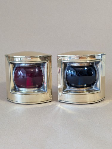 Vintage nautical brass port - nautical, &
