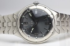 Ebel Type E Quartz Mens Watch, Grey Dial, 9187C41
