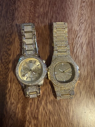 Iced out men watches - 2, men’s