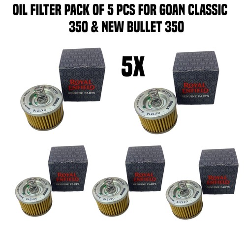 Oil filter pack pcs fit - filter,
