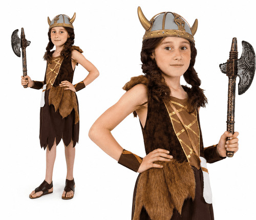 Girls viking costume child - girls,