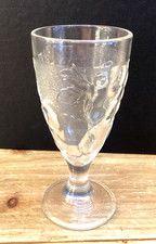 Vintage Embossed Knickerbocker Glory Glass