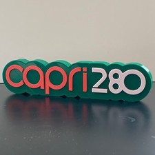 3D Ford Capri 280 Green Wall