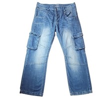 ETO 9901 Mens Wide-Leg Cargo