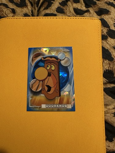 Topps chrome disney sapphire - chrome,