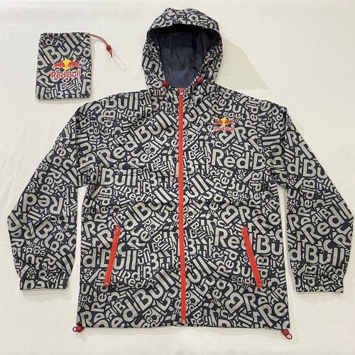 Red bull windbreaker jacket - red,