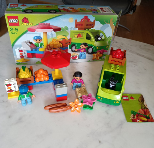 Lego duplo market place - duplo:,