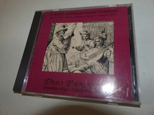 CD   Duo Panormo Johannes Vogt