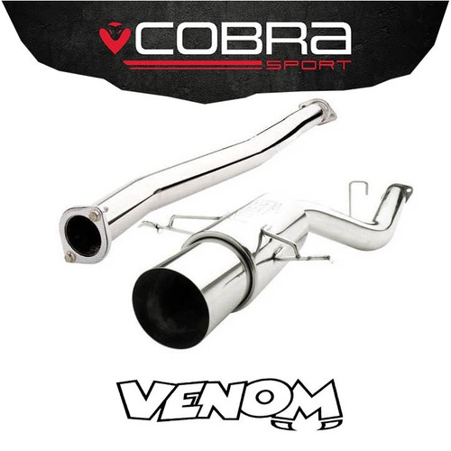 Cobra exhaust cat back - cobra, 3"