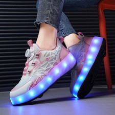 New KIDS LED 4 Wheels Skates