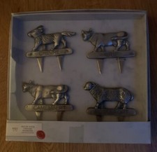 M&S Set of Four Silver Tone