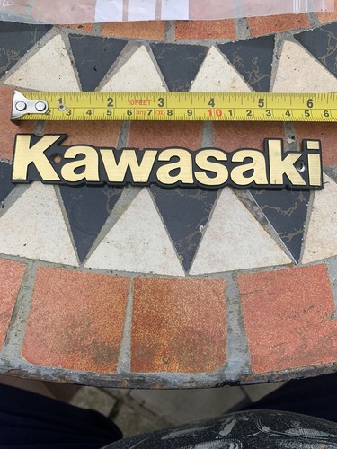 Kawasaki tank badge - kawasaki,