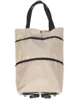 Cabilock Foldable Shopping Cart for Groceries with Wheels and Removable Bag...