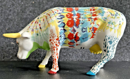 Cow parade figurine udderly - cow,