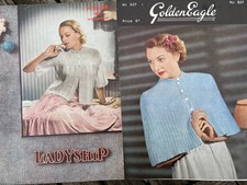 2 Vintage Knitting Patterns