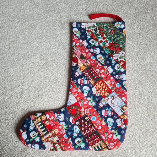 Christmas stocking handmade - christmas, stocking.