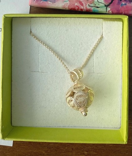 Sterling silver chain with