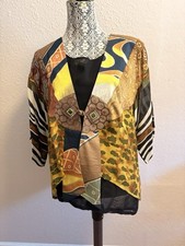 Vtg Sterling Styles Art Silk