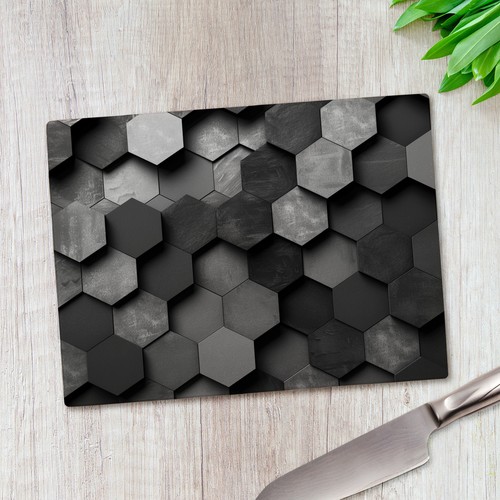 Black shade hexagons - shade,