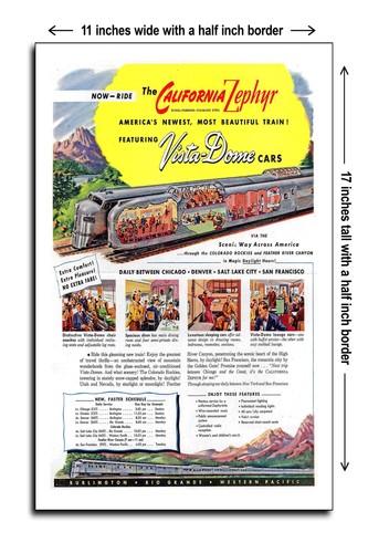 1949 california zephyr - 1949,