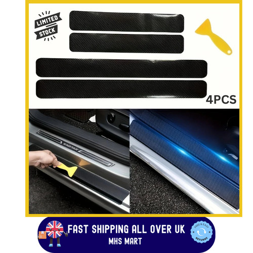 Car door sill scuff plate - 4x,