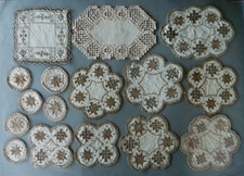 Vintage Lefkara Hardanger Cut