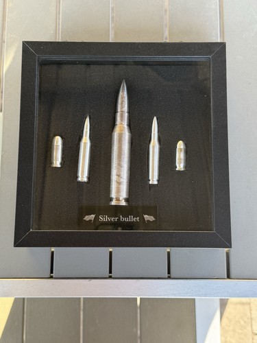 Silver bullet set - bullet, oz