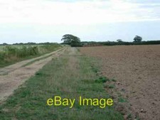 Photo 6x4 Farm track and field