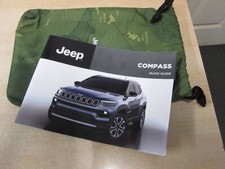 JEEP COMPASS HANDBOOK PACK USER QUICK GUIDE WALLET  GENUINE  2021-2024