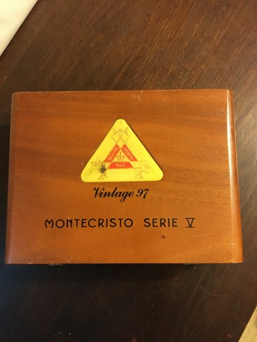 Cigar box montecristo serie v - montecristo,