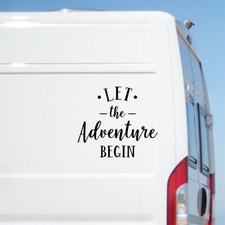 Let the adventure begin