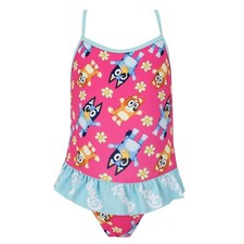 Bluey Swimsuit For Girls | Girls Bluey Swimming Costume | One Piece Swim Suit