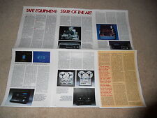 Tape Deck Article, 6 pg