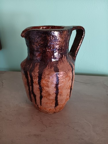 Vintage otto pottery pitcher - otto,