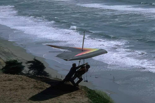 Hang glider coast - hang, a4