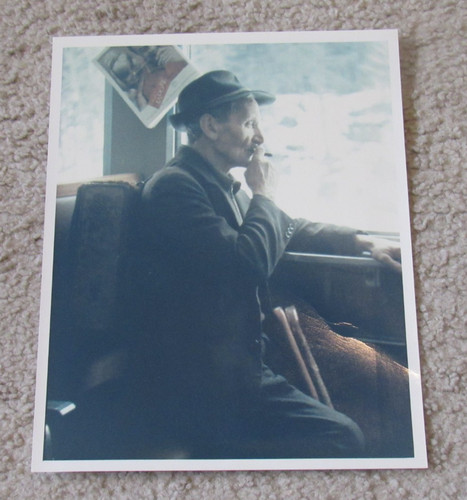 Photograph old man looking - photograph,,