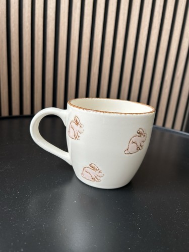 The pink bunny - large, mug