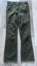 Per Una M&S  Khaki Green Cord