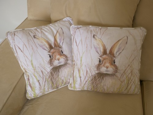 Rabbit cushions tarten - rabbit, x2
