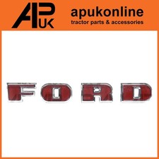 Upper grille chrome letter - upper,