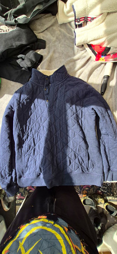 Fat face men blue quilted - fat,