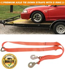 Tow Brother Strap Floating D Ring Equal Even Pull Recovery Trailer Axle Hook