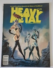 Heavy Metal illustrated fantasy magazine May 1990