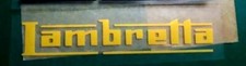 2  LAMBRETTA Vinyl Decal /