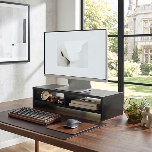 Wooden computer desktop - wooden,