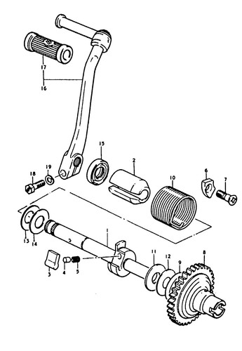 Suzuki genuine washer a100 - washer, k